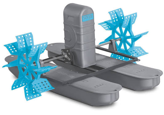 Surface floating 1hp fish pond aerator
