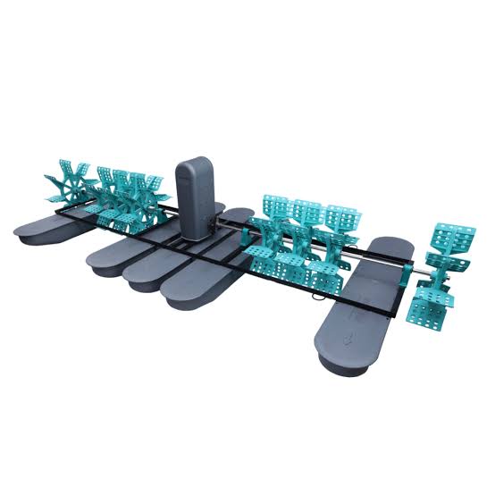 3hp 6 paddle wheel aerator