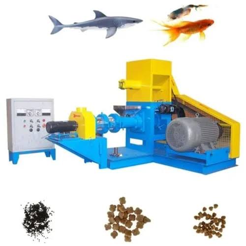 Floating fish feed machine